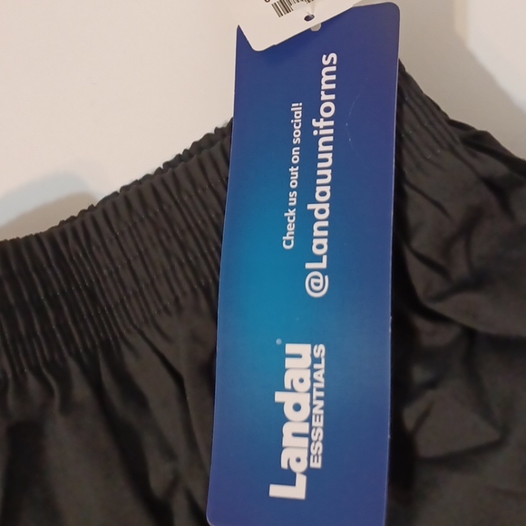 Landau Women's Essentials Relaxed Fit 2-Pocket Elastic Scrub Pants 8327 - Picture 9 of 13